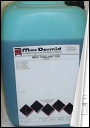 Olio Mac Dermid Coolant 329 scheda tecnica e di sicurezza